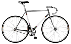 700C Cr-mo fixed gear bicycle
